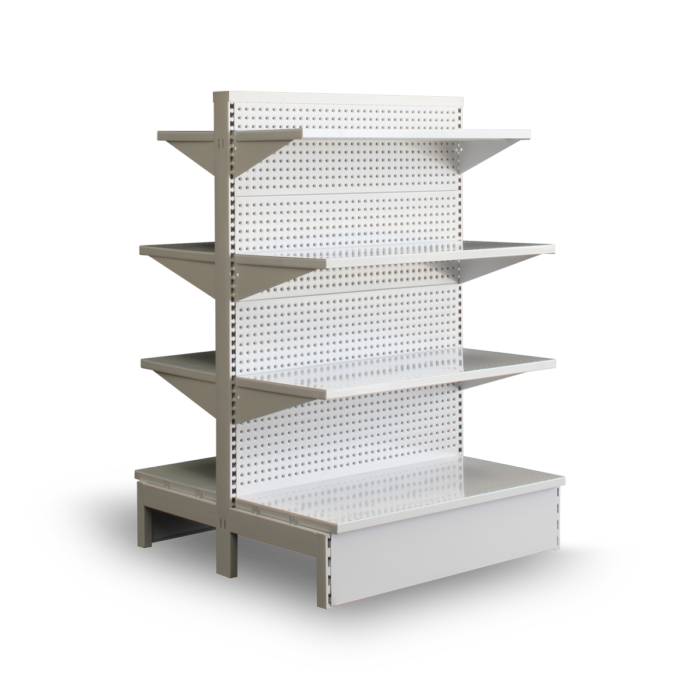 Retail Shelving Double Sided Starter Bay
