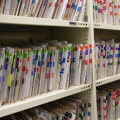 document shelving