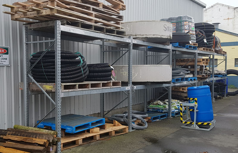 Galvanised Pallet Racking