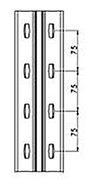 Shelving Shop - How to measure the pitch