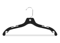 Black Plastic Coat Hanger