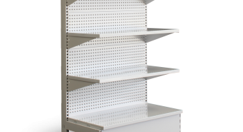 Retail Shelving Single Sided Starter Bay