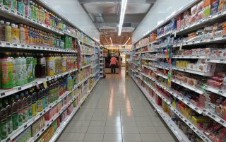 grocery store racks