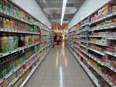 grocery store racks