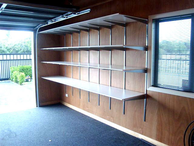 Wall Mounted Shelving For Storage Group - Heavy Duty Garage Wall Mount Shelving