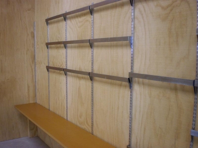 Wall-Mounted Shelving